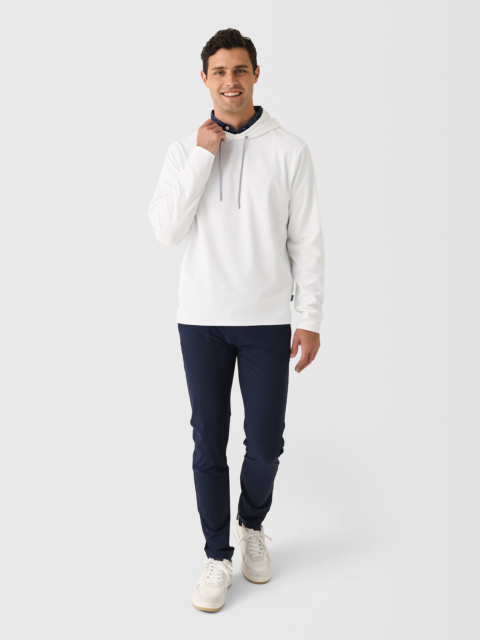 Johnnie-O Men's Hoppin Performance Drawstring Hoodie | $117.90