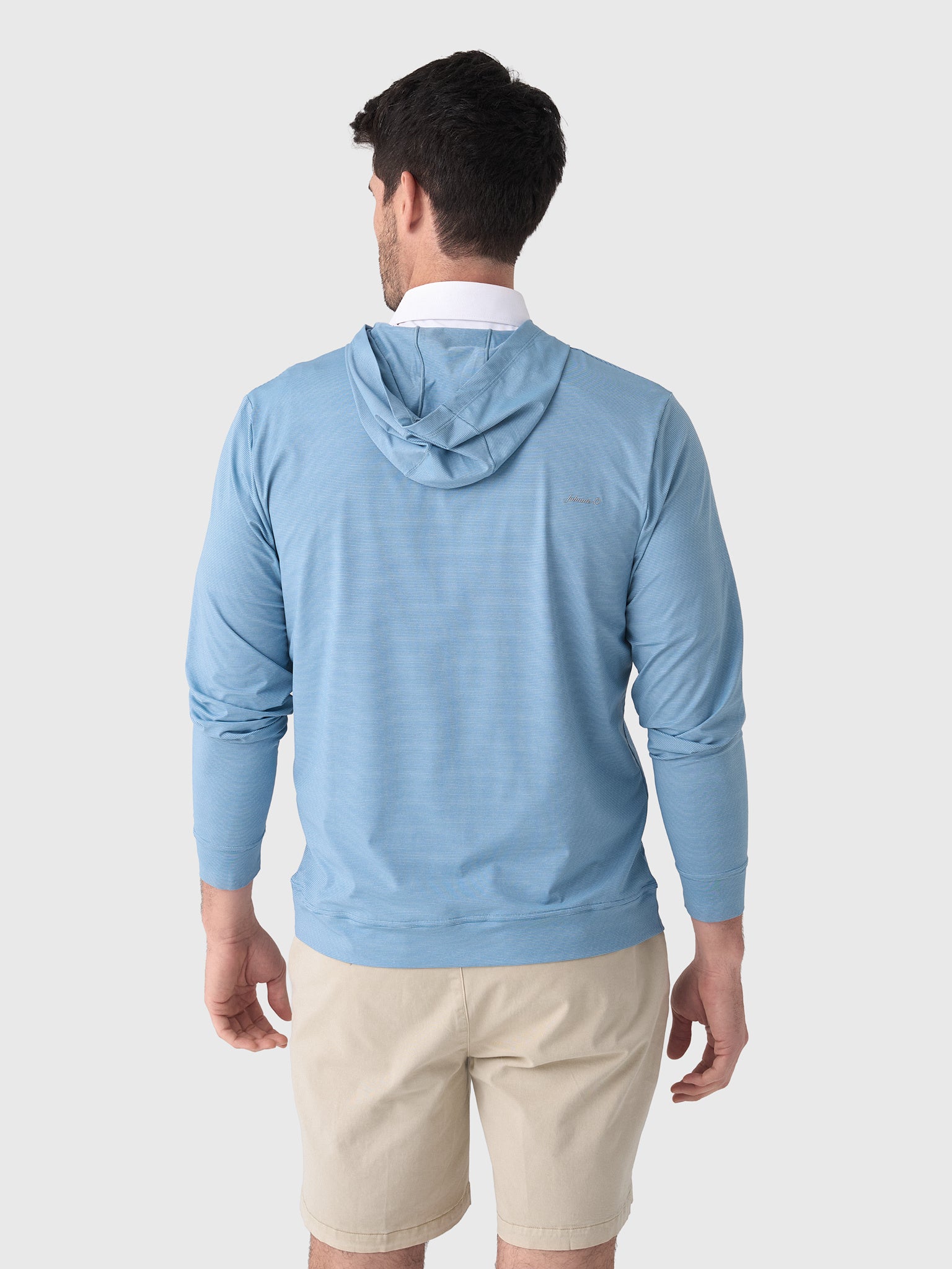 Johnnie-O Men's Bixler Performance Quarter-Zip Pullover - Saint Bernard