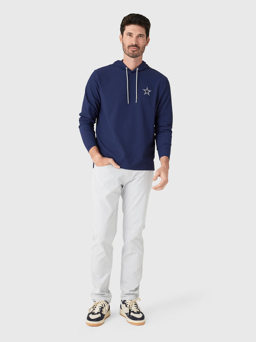 Johnnie-O Men's Dallas Cowboys Hoppin Performance Hoodie - Saint Bernard