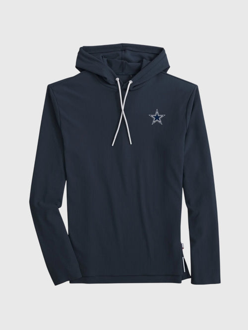 Johnnie-O Men's Dallas Cowboys Hoppin Performance Hoodie - Saint Bernard
