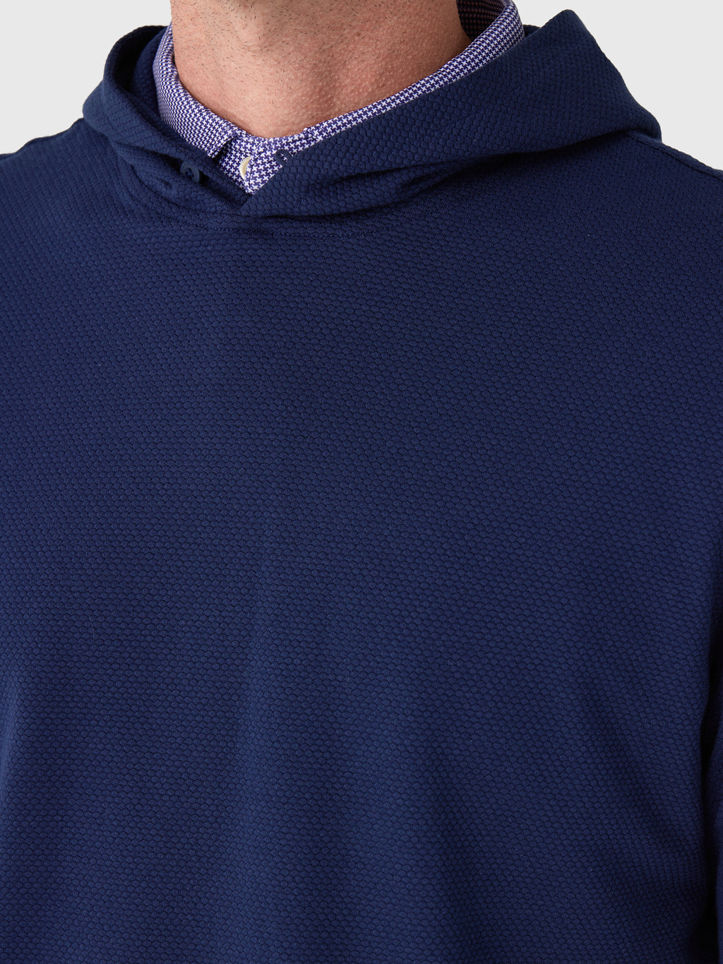 Johnnie-O Men's Pebble Performance Hoodie - Saint Bernard