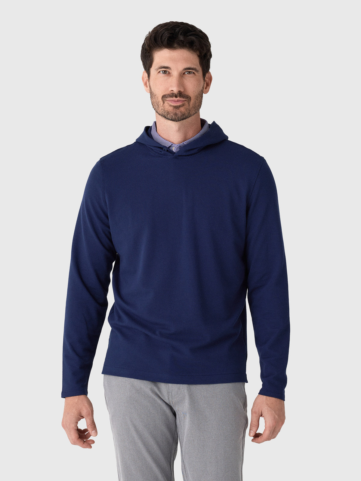 Johnnie-O Men's Pebble Performance Hoodie - Saint Bernard