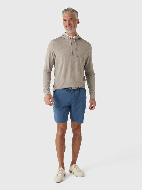 Johnnie-O Men's Merino Hoodie Tee - Saint Bernard