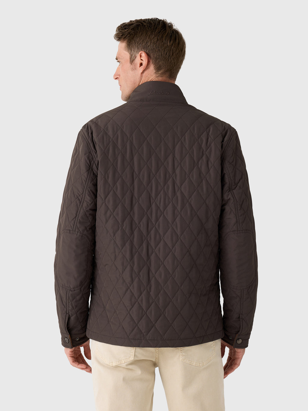 Johnnie-O Men's Juno Quilted Snap Jacket - Saint Bernard