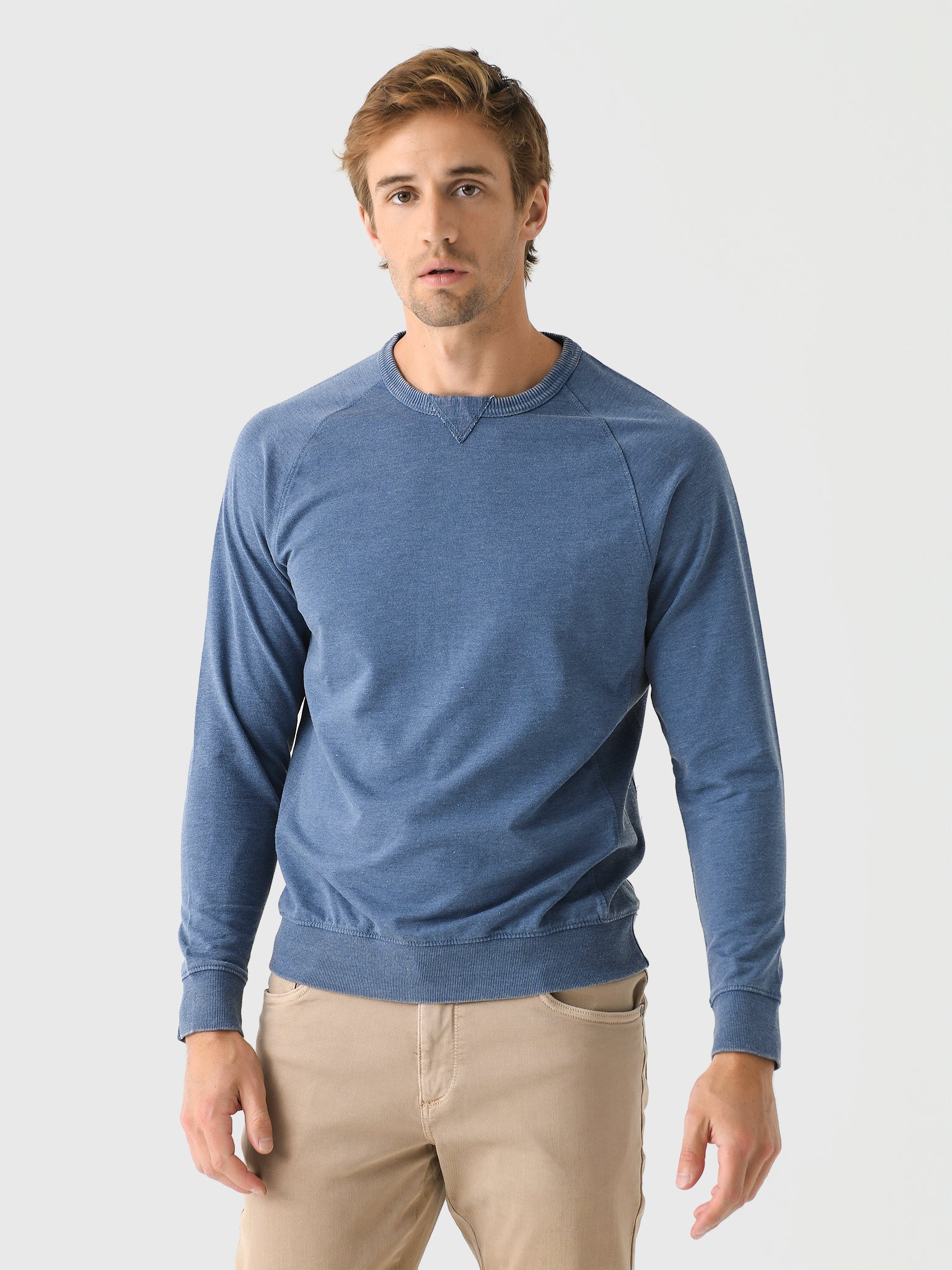 Johnnie-O Men's Taber Crewneck Sweatshirt - Saint Bernard