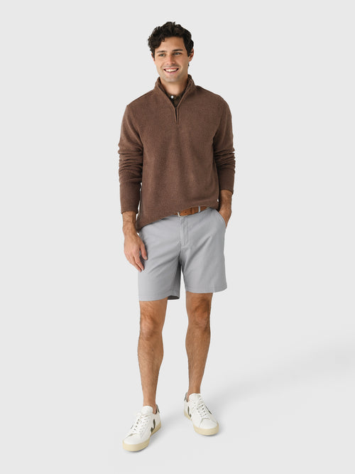 Johnnie-O Men's Dion Sherpa Quarter-Zip Pullover