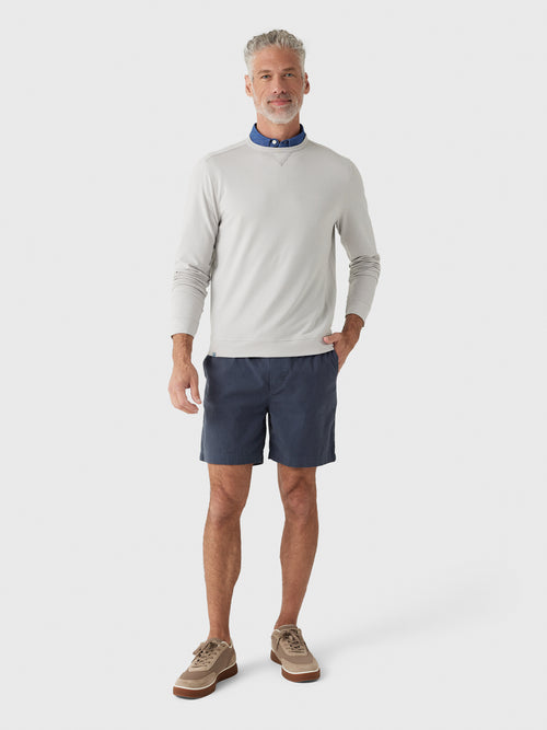 Johnnie-O Men's Willard Drirelease Crewneck Sweatshirt - Saint Bernard