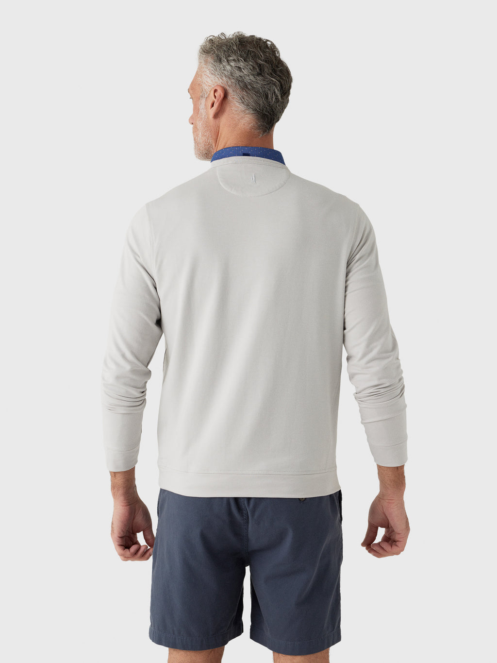 Johnnie-O Men's Willard Drirelease Crewneck Sweatshirt - Saint Bernard