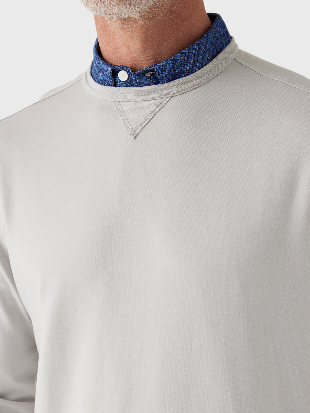 Johnnie-O Men's Willard Drirelease Crewneck Sweatshirt - Saint Bernard