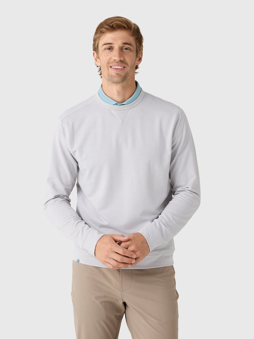 Johnnie-O Men's Willard Drirelease Crewneck Sweatshirt