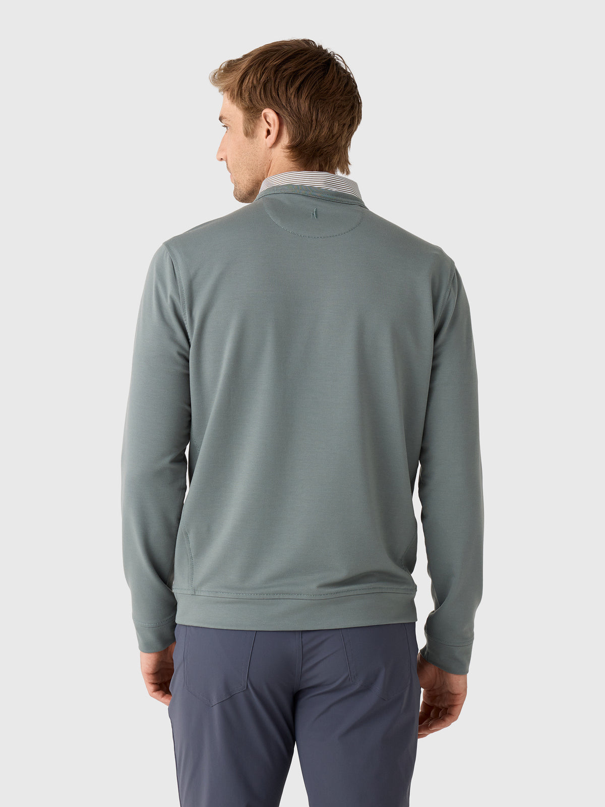 Johnnie-O Men's Willard Drirelease Crewneck Sweatshirt - Saint Bernard