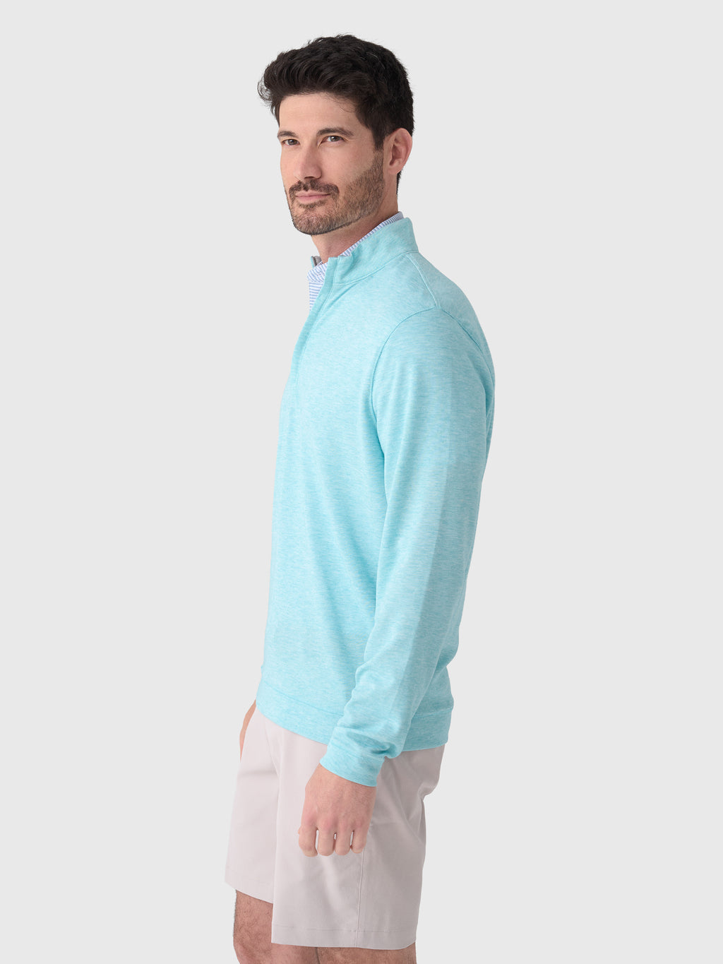 Johnnie-O Men's Pircio Quarter-Zip Pullover - Saint Bernard