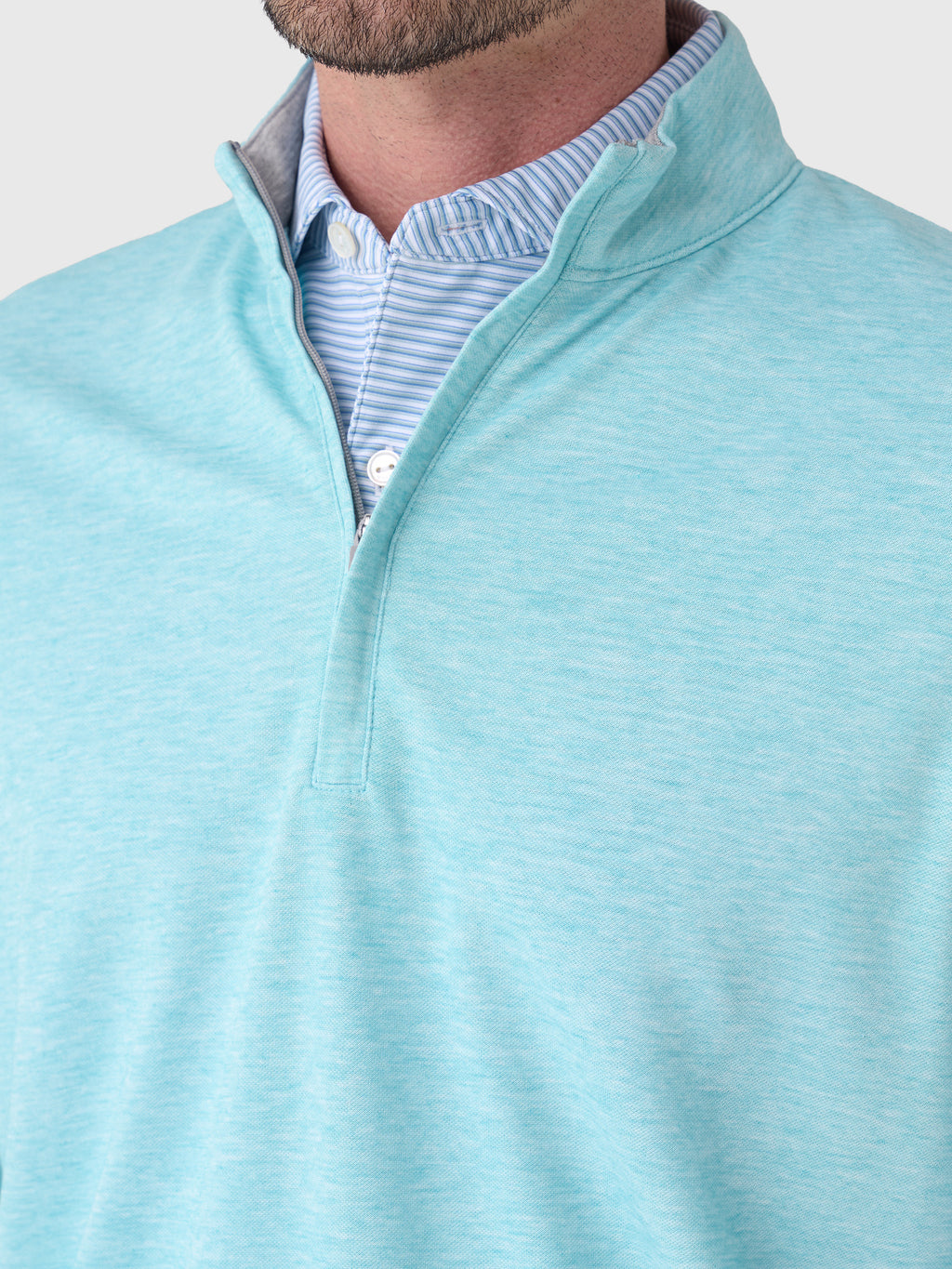 Johnnie-O Men's Pircio Quarter-Zip Pullover - Saint Bernard