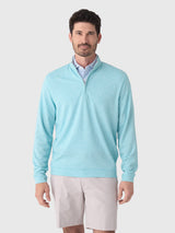Johnnie-O Men's Pircio Quarter-Zip Pullover - Saint Bernard