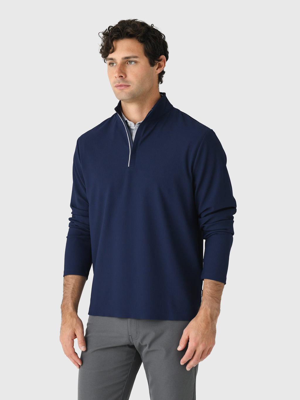Johnnie-O Men's Hoppin Performance Quarter-Zip - Saint Bernard