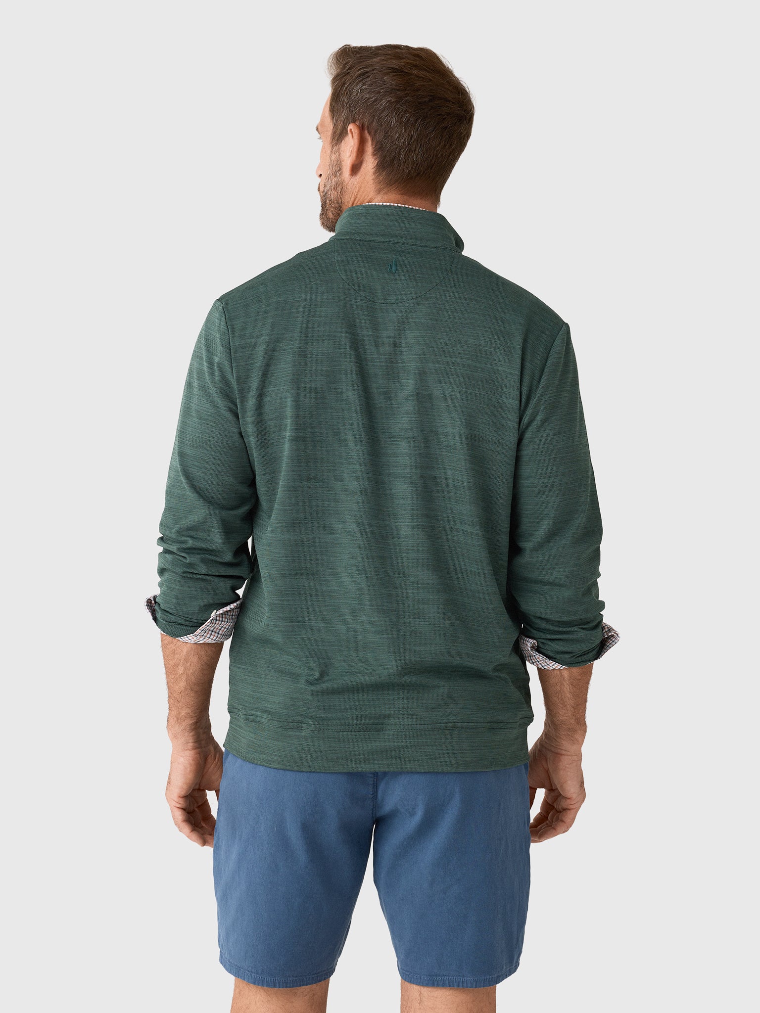 Johnnie-O Men's Sof Tech Performance Quarter-Zip - Saint Bernard