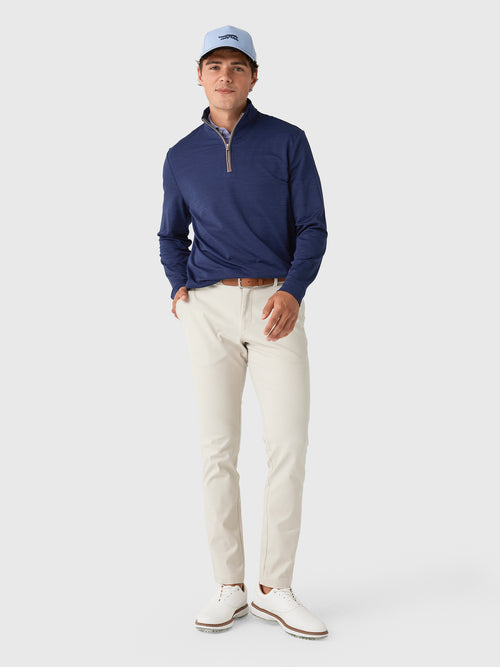 Johnnie-O Men's Sof Tech Performance Quarter-Zip - Saint Bernard