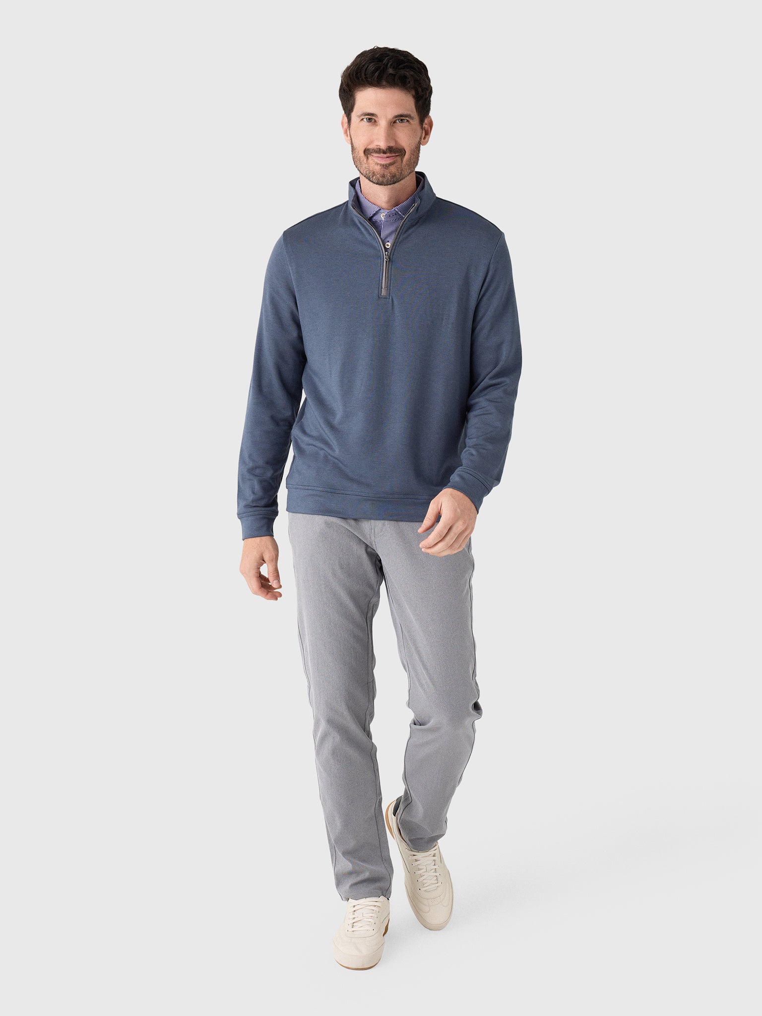 Johnnie-O Men's Tahoe Quarter-Zip Pullover - Saint Bernard