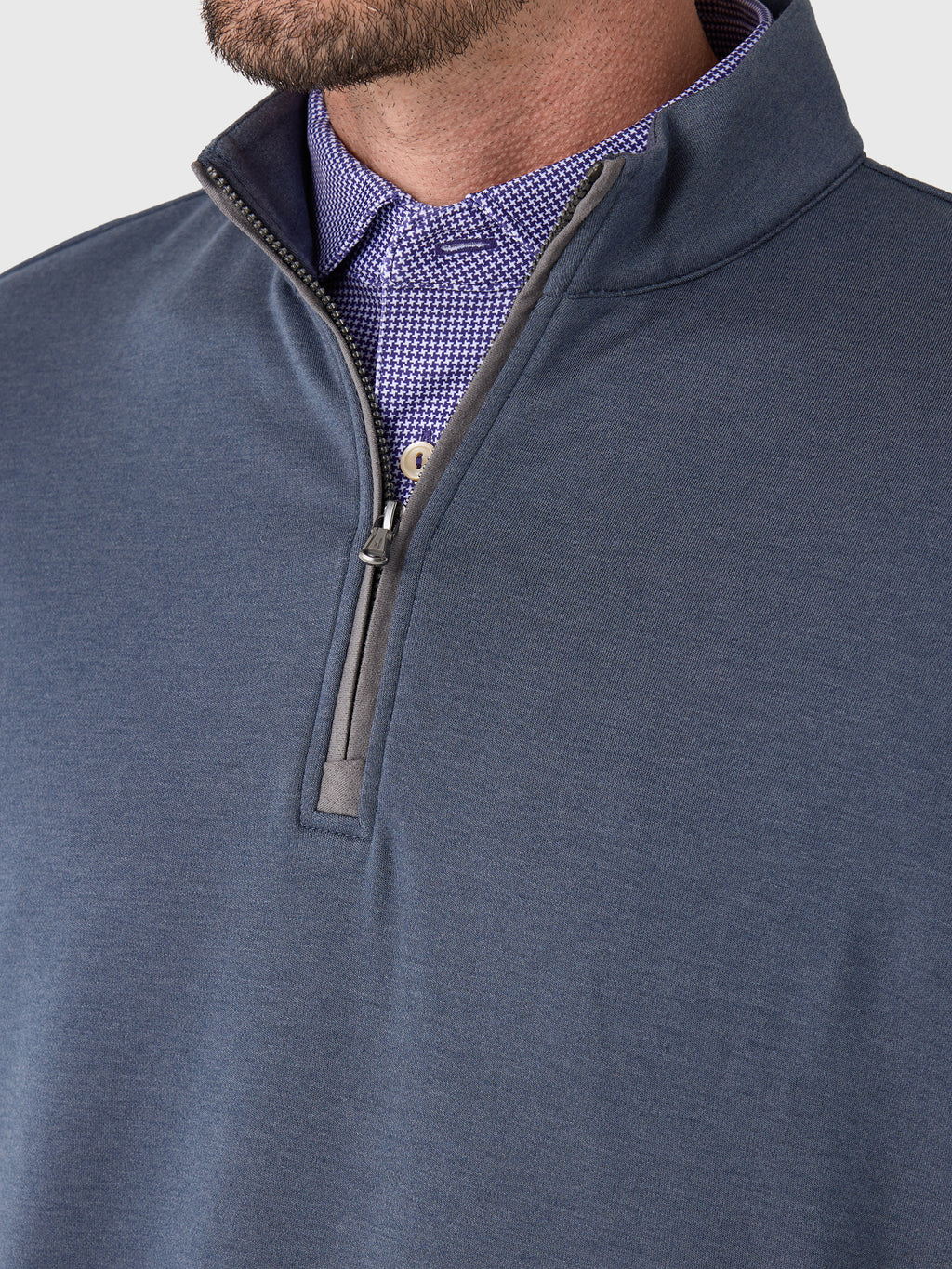 Johnnie-O Men's Tahoe Quarter-Zip Pullover - Saint Bernard