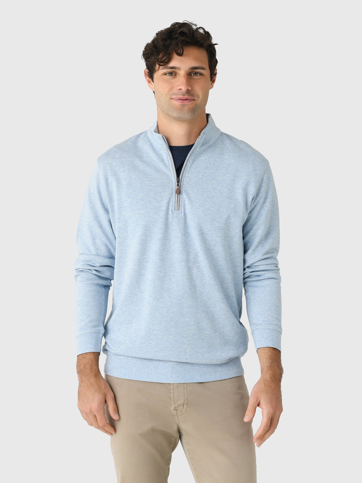 Johnnie-O Men's Sully Quarter-Zip Pullover - Saint Bernard