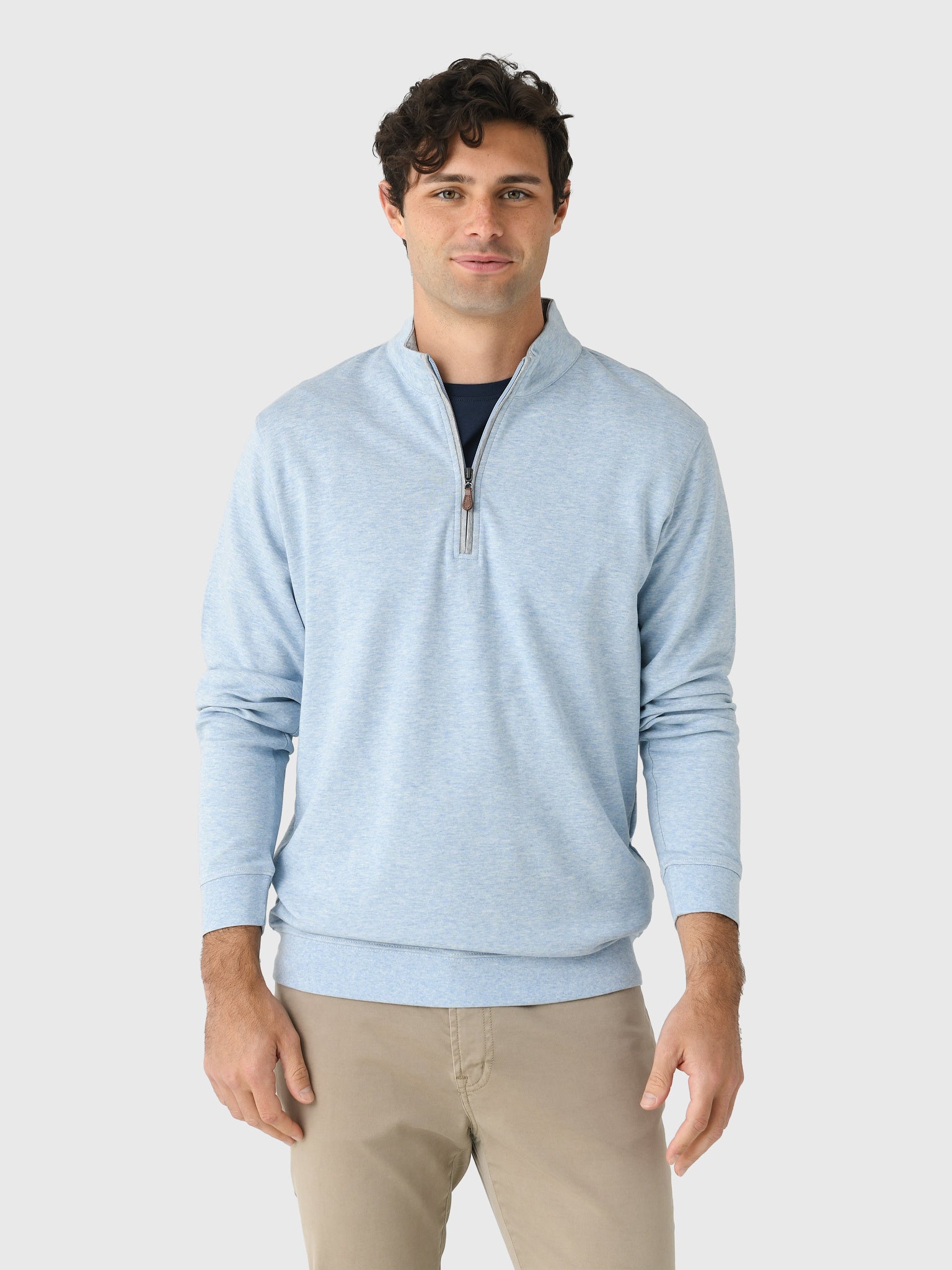 Johnnie-O Men's Sully Quarter-Zip Pullover - Saint Bernard