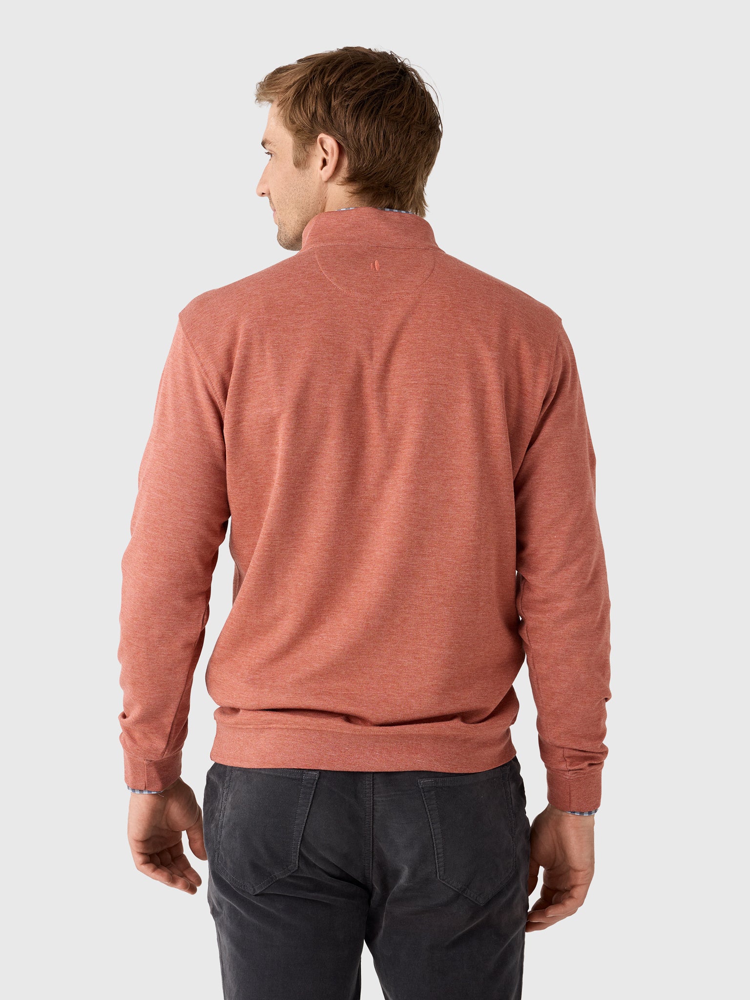 Johnnie-O Men's Sully Quarter-Zip Pullover - Saint Bernard