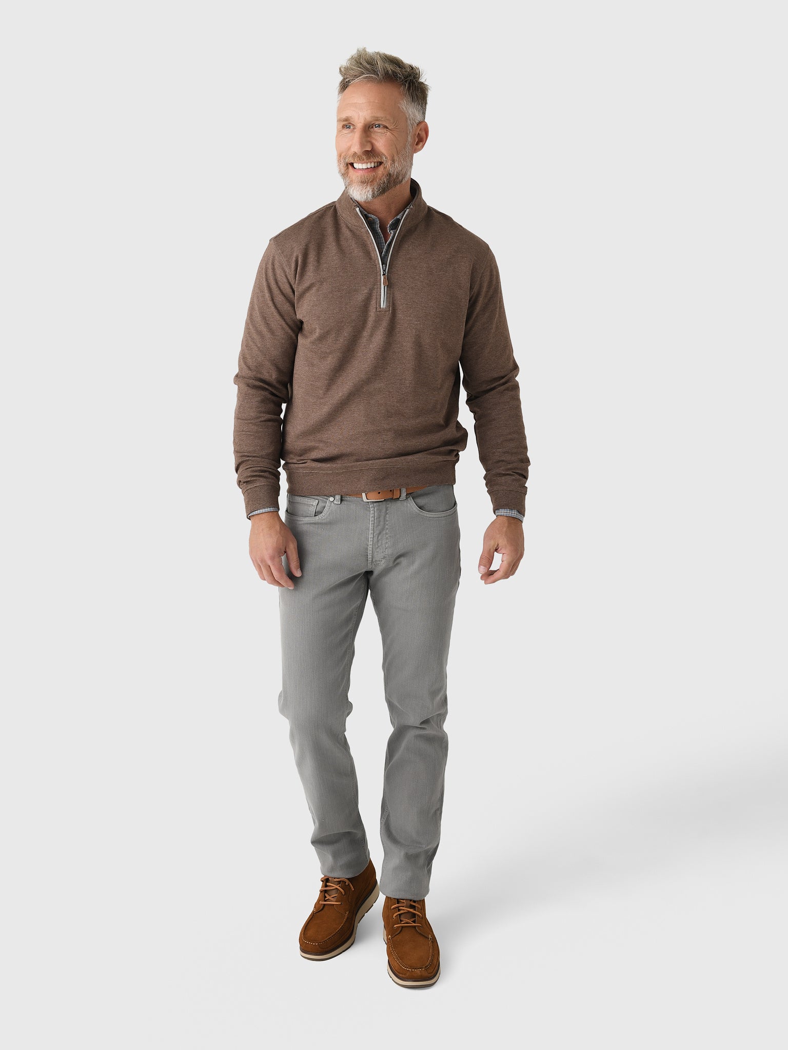 ジョリー Johnnie-O Men's Sully Quarter-Zip Pullover | $138.00 | Saint