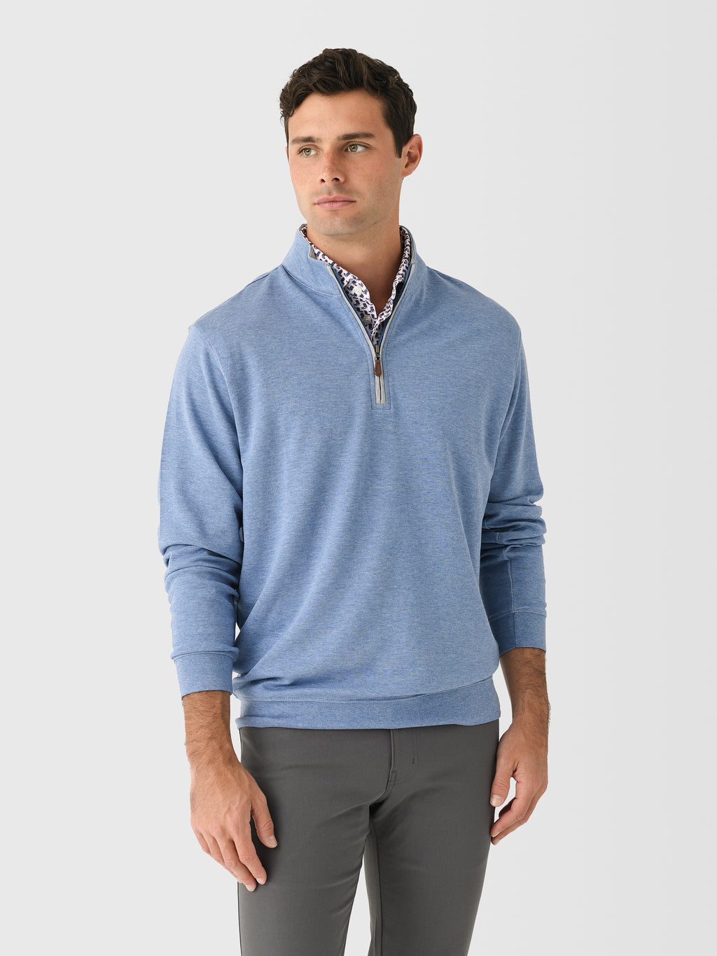 Johnnie-O Men's Sully Quarter-Zip - Saint Bernard