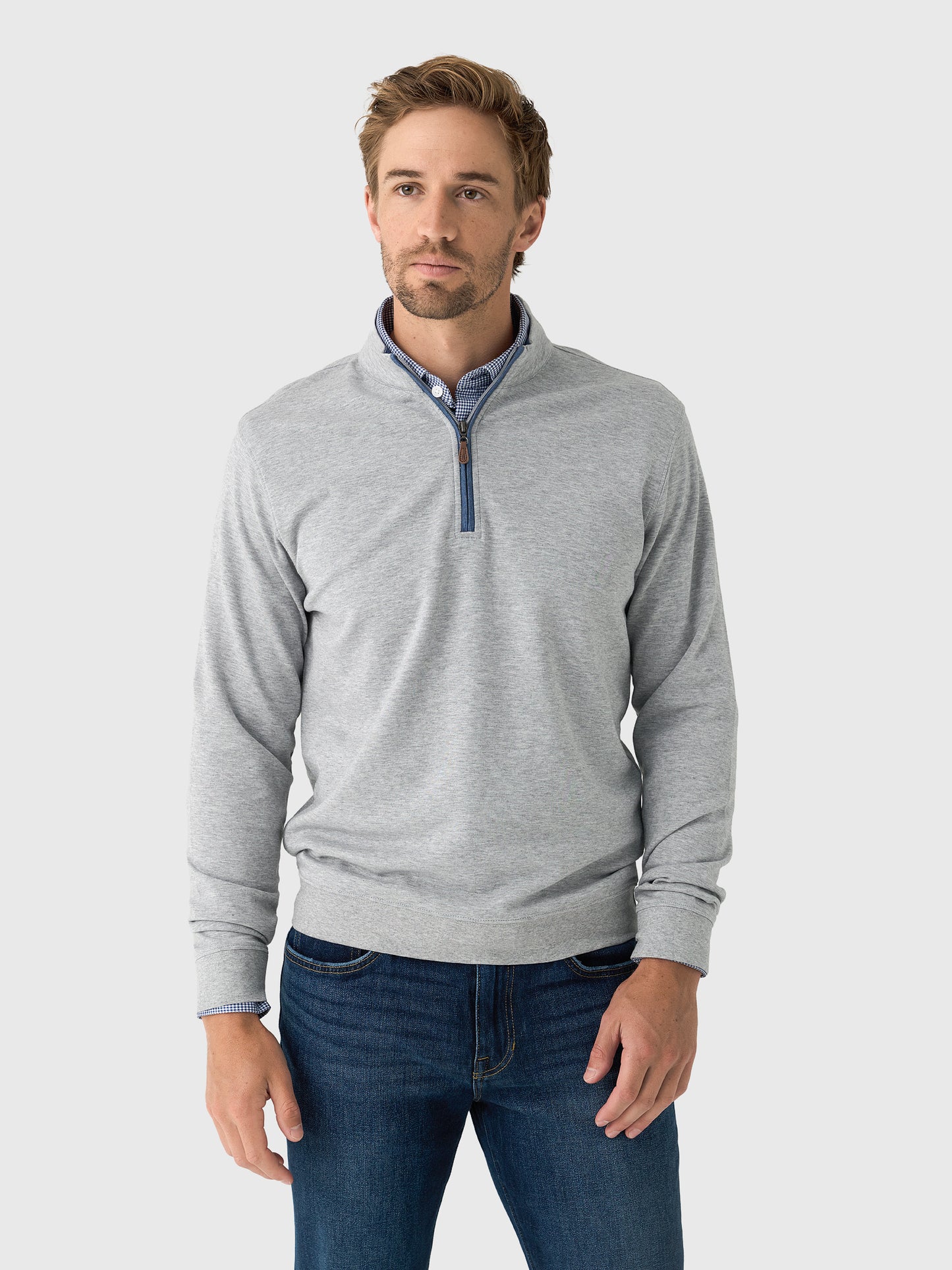 Johnnie-O Men's Sully Quarter-Zip - Saint Bernard