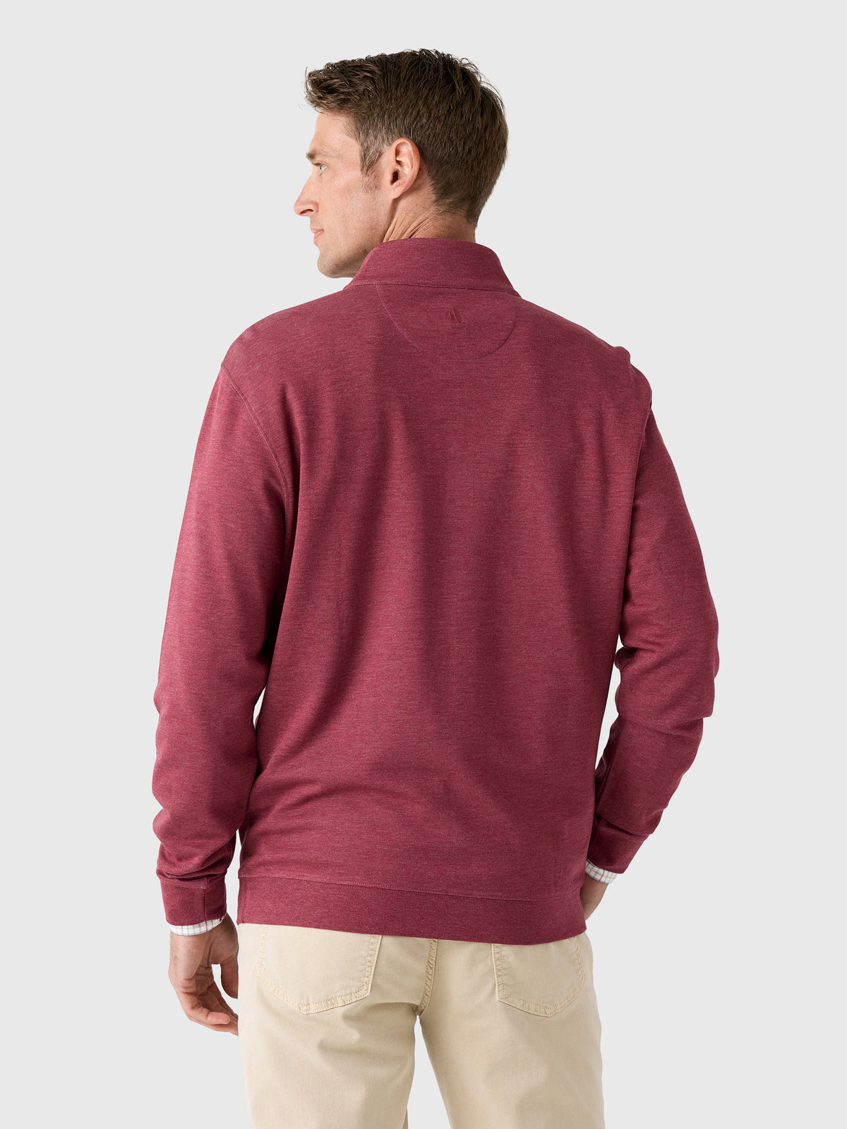 Johnnie-O Men's Sully Quarter-Zip Pullover - Saint Bernard