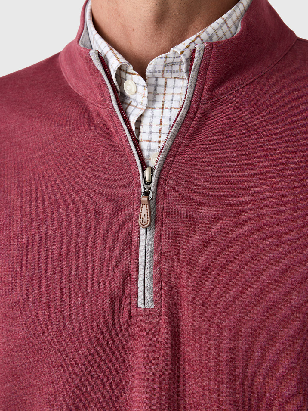 Johnnie-O Men's Sully Quarter-Zip Pullover - Saint Bernard