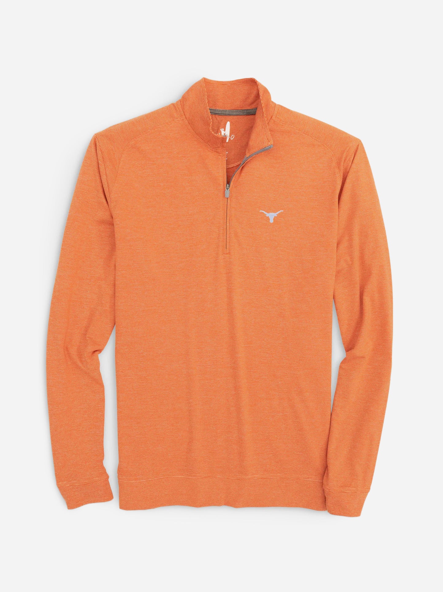 Johnnie-O Men's Collegiate Vaughn Striped Performance Quarter-Zip - Saint Bernard