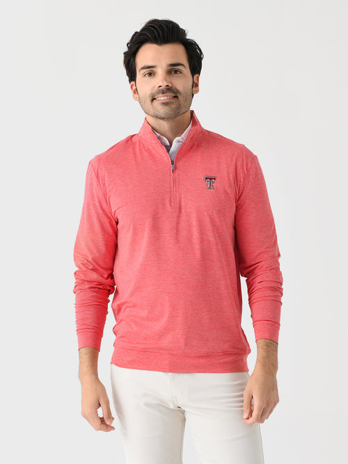 Johnnie-O Men's Collegiate Vaughn Striped Performance Quarter-Zip