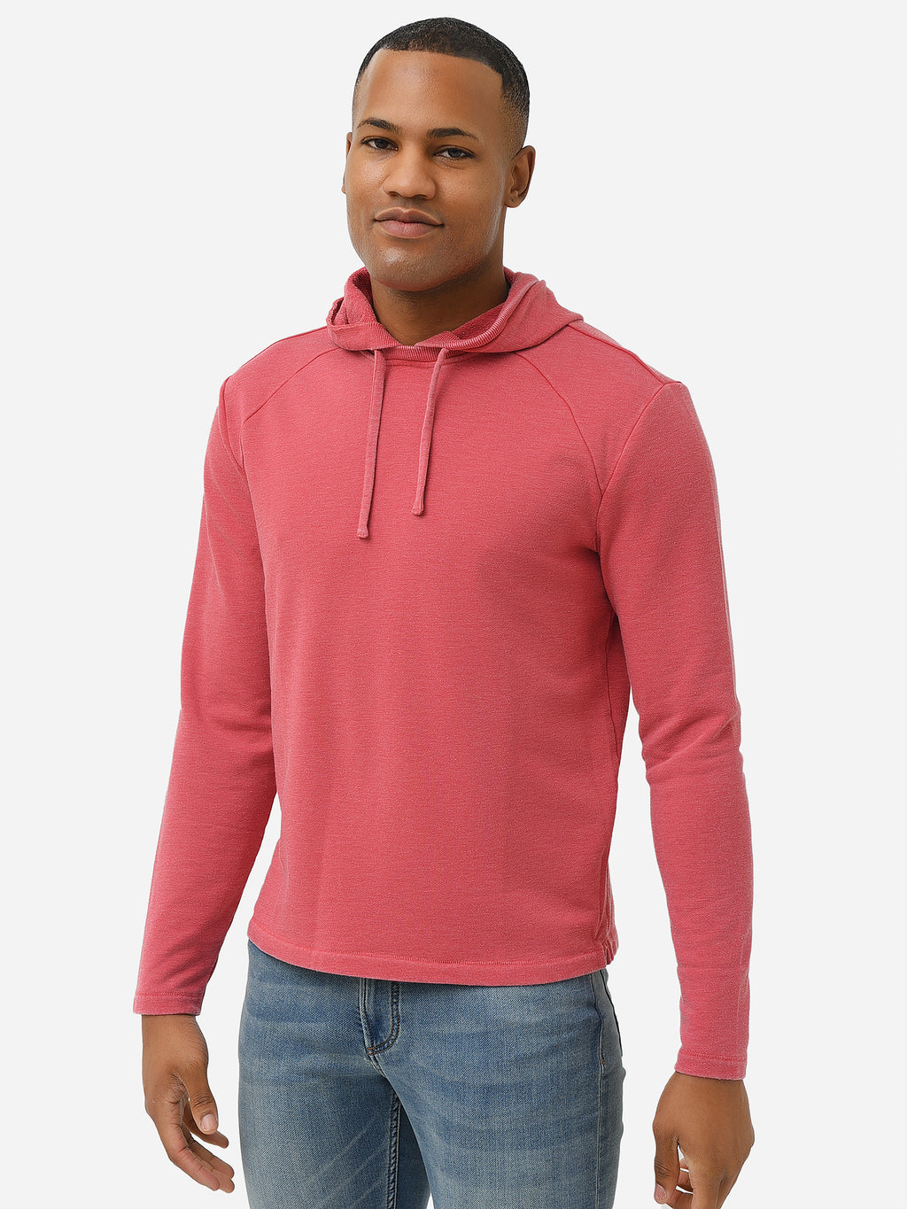 Johnnie-O Men's Satchel Burn Out Washed Pullover Hoodie - Saint Bernard