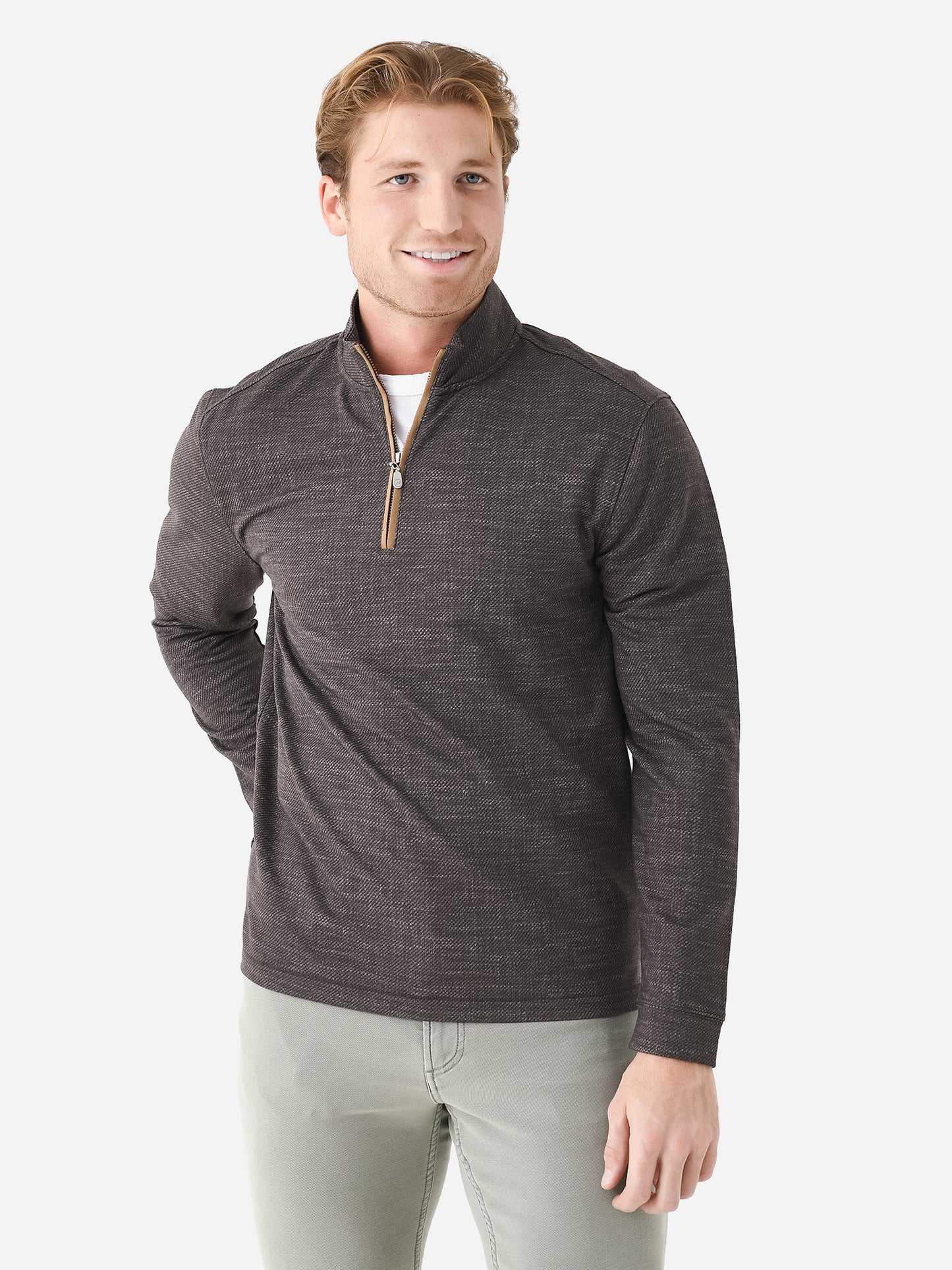 Johnnie-O Men's Hartford Top Shelf Quarter-Zip - Saint Bernard