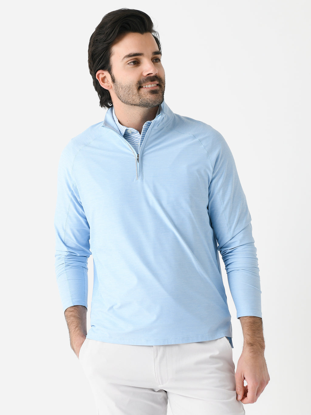 Johnnie-O Men's Baird Performance Quarter-Zip - Saint Bernard