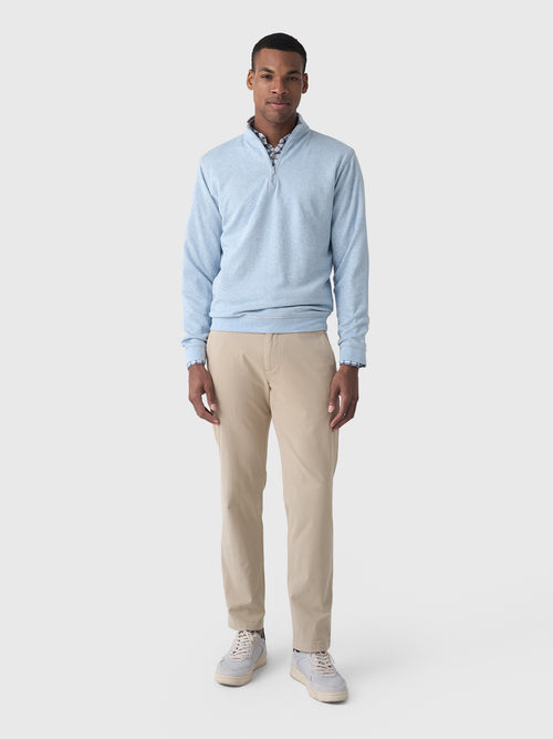 Johnnie-O Men's Hanks "Lightweight Sully" Quarter-Zip Pullover