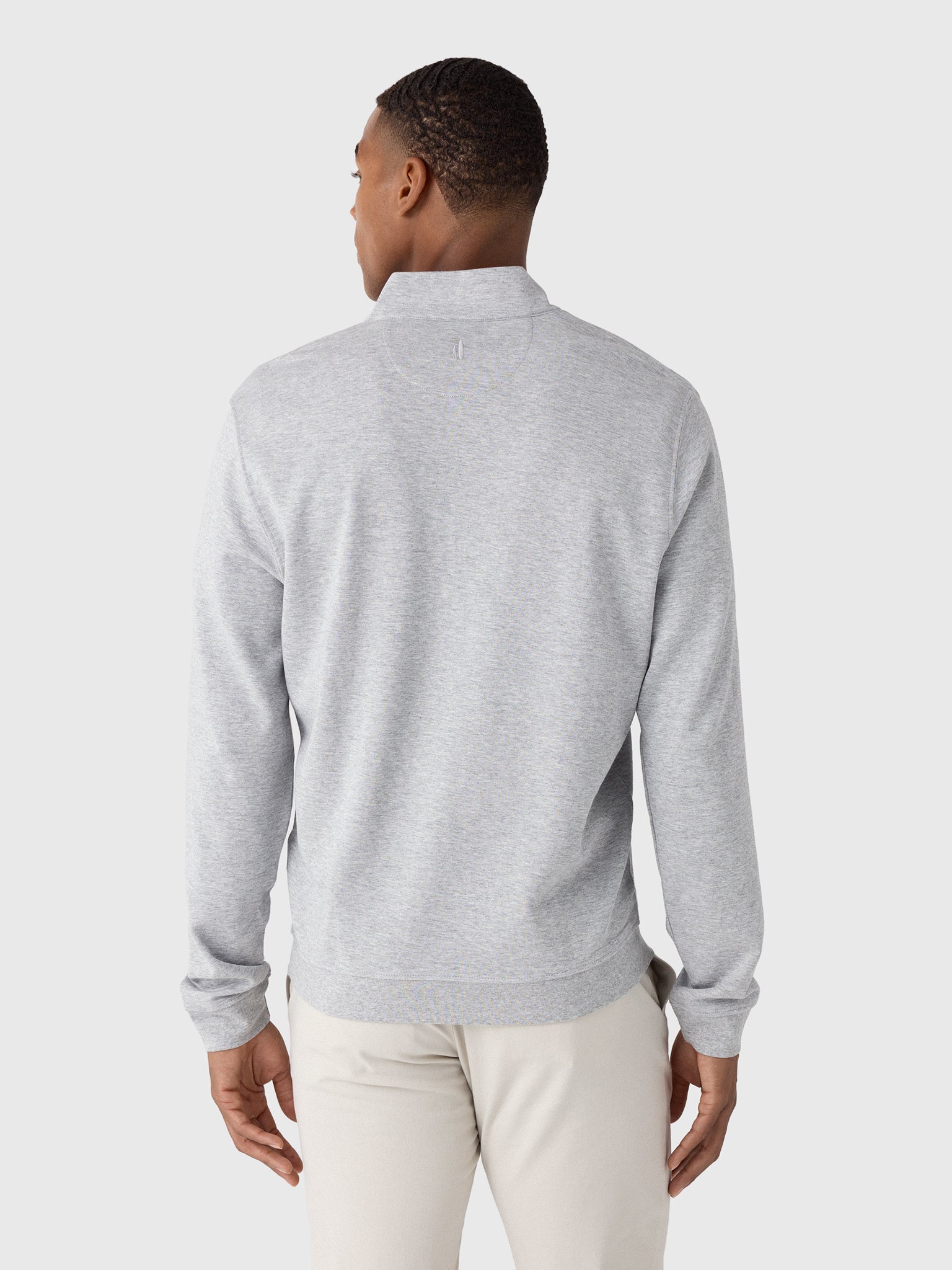 Johnnie-O Men's Collegiate Sully Quarter-Zip Pullover - Saint Bernard