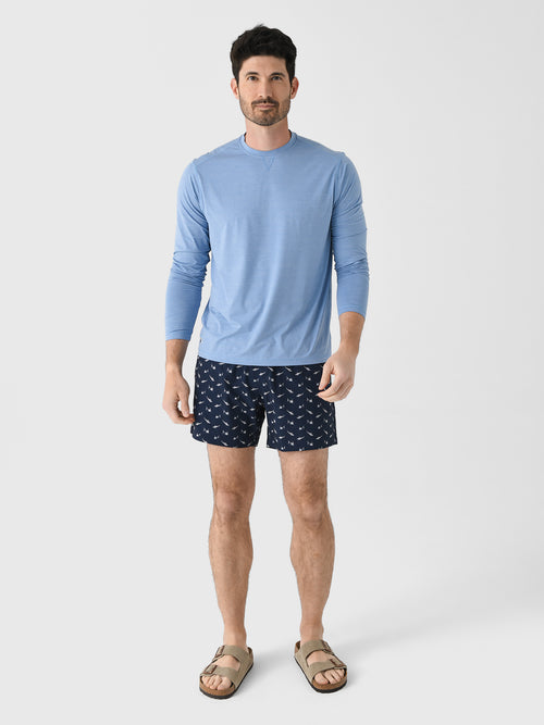 Johnnie-O Men's Basin Performance Long Sleeve T-Shirt