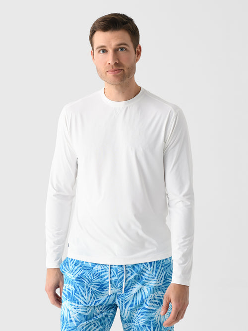 Johnnie-O Men's Basin Performance Long Sleeve T-Shirt