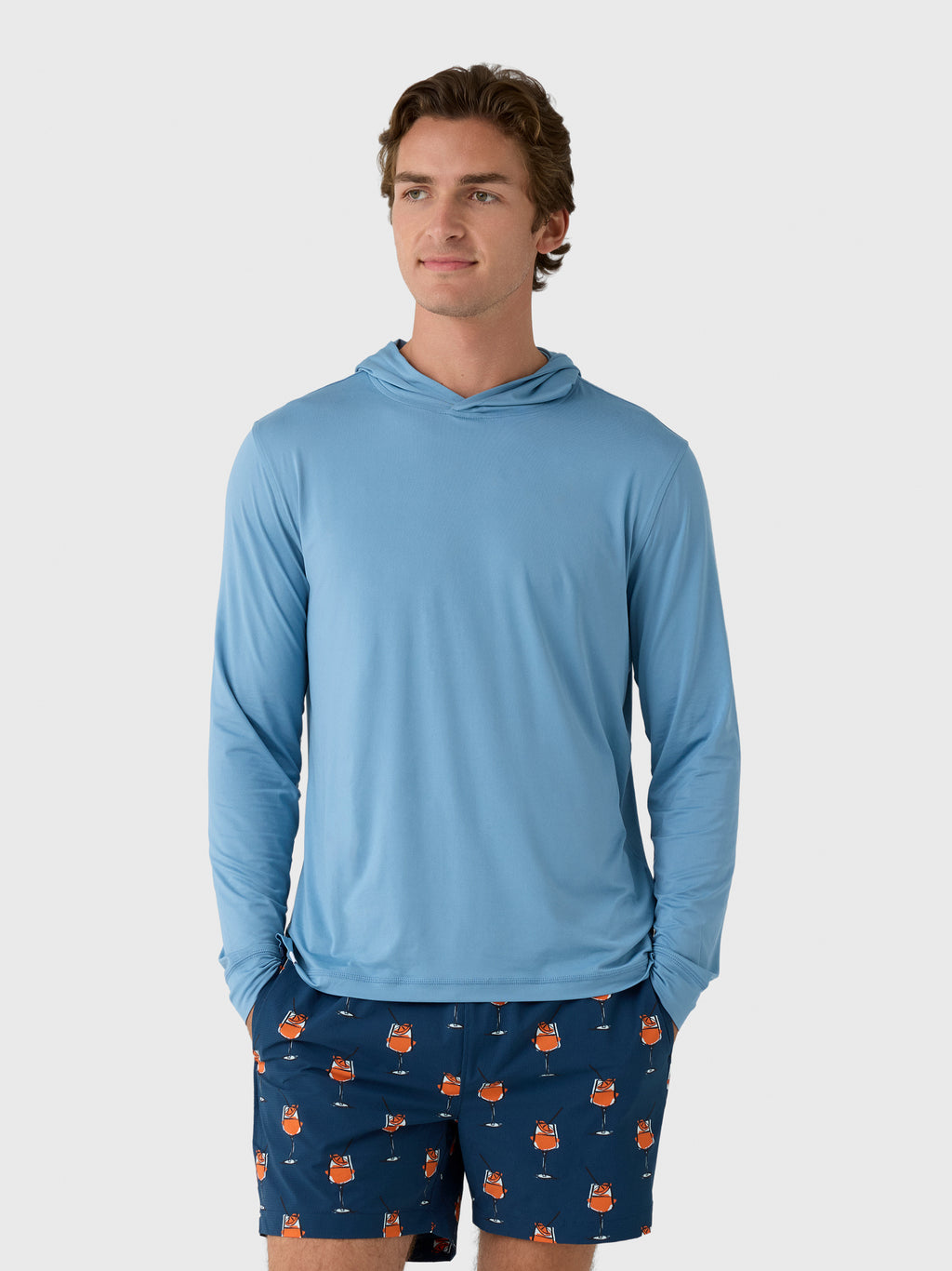 Johnnie-O Men's Talon Featherweight Performance Hoodie - Saint Bernard