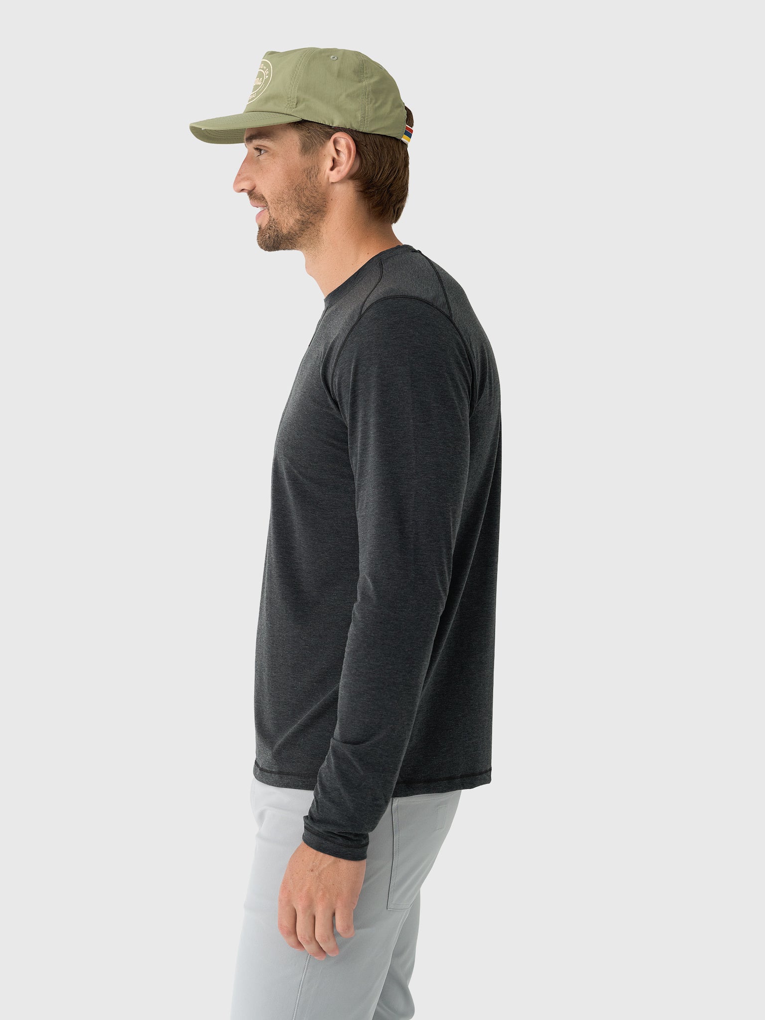Johnnie-O Men's The Course Performance Long Sleeve T-Shirt