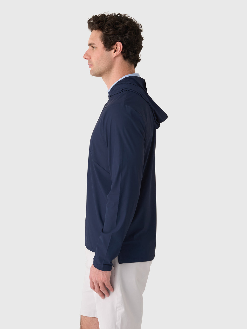 Johnnie-O Men's Maxwel Performance T-Shirt Hoodie - Saint Bernard