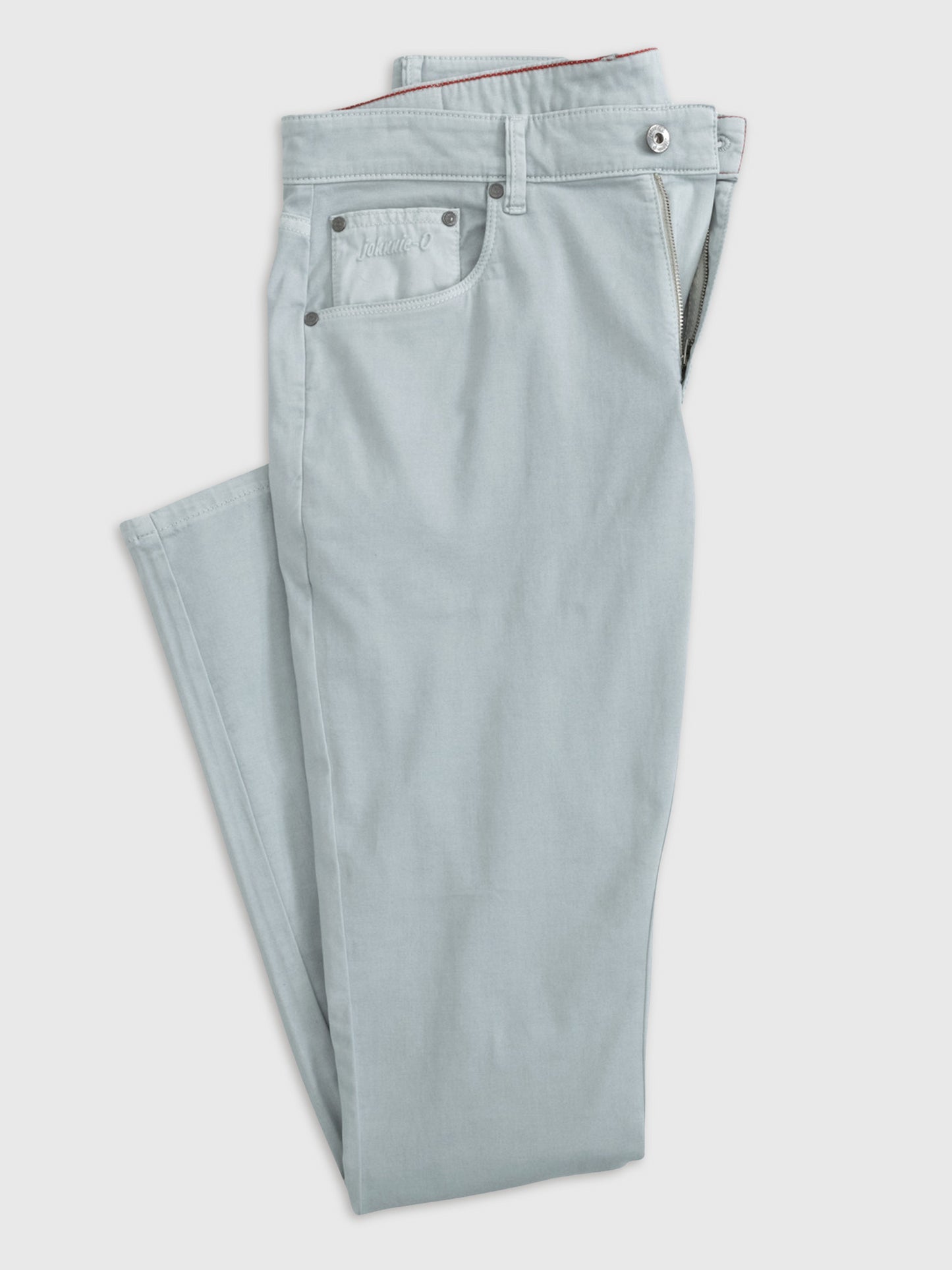 Johnnie-O Men's Carmel Sateen 5-Pocket Pant - Saint Bernard