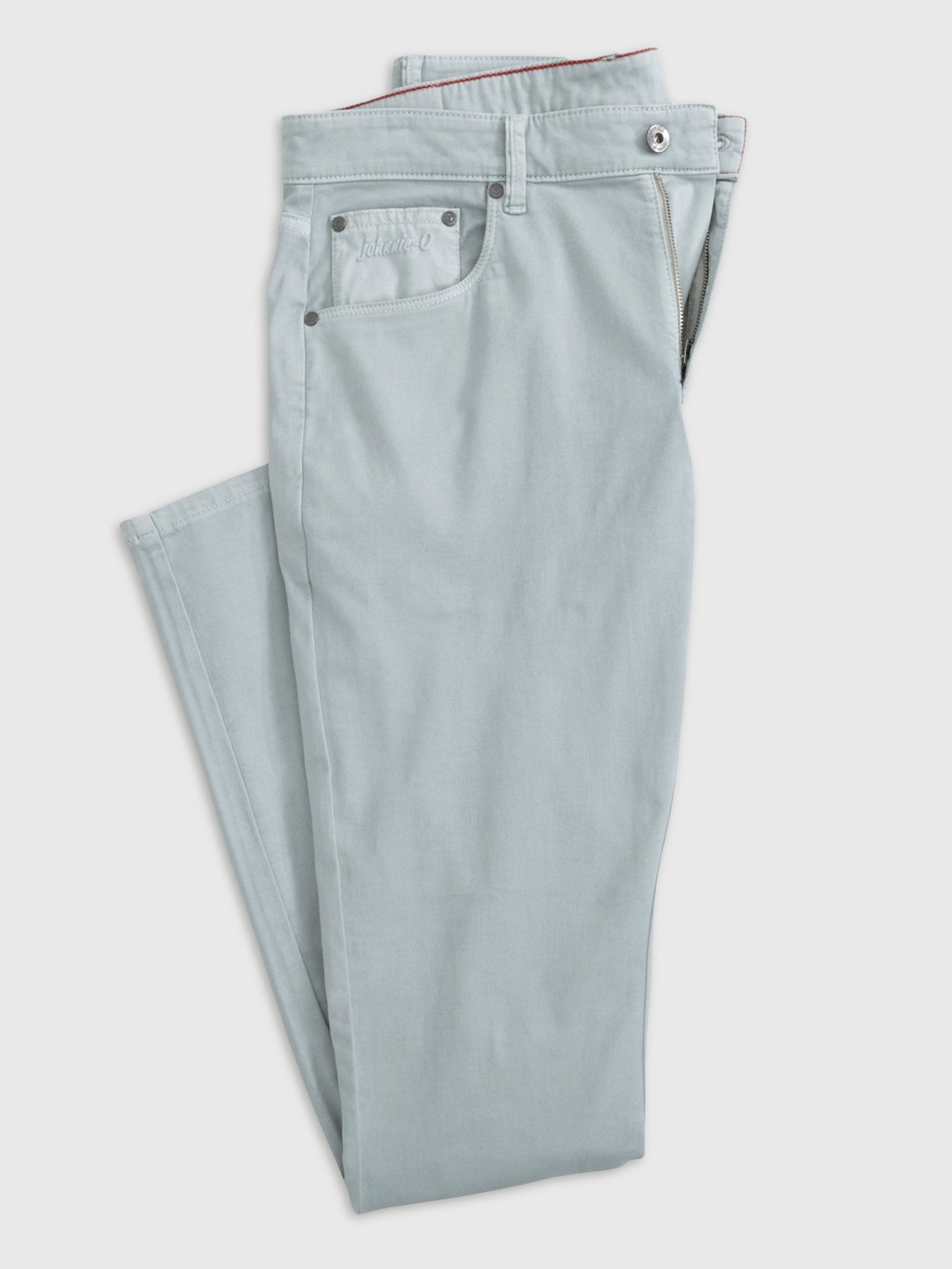 Johnnie-O Men's Carmel Sateen 5-Pocket Pant - Saint Bernard