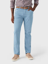 Johnnie-O Men's Carmel Sateen 5-Pocket Pant - Saint Bernard
