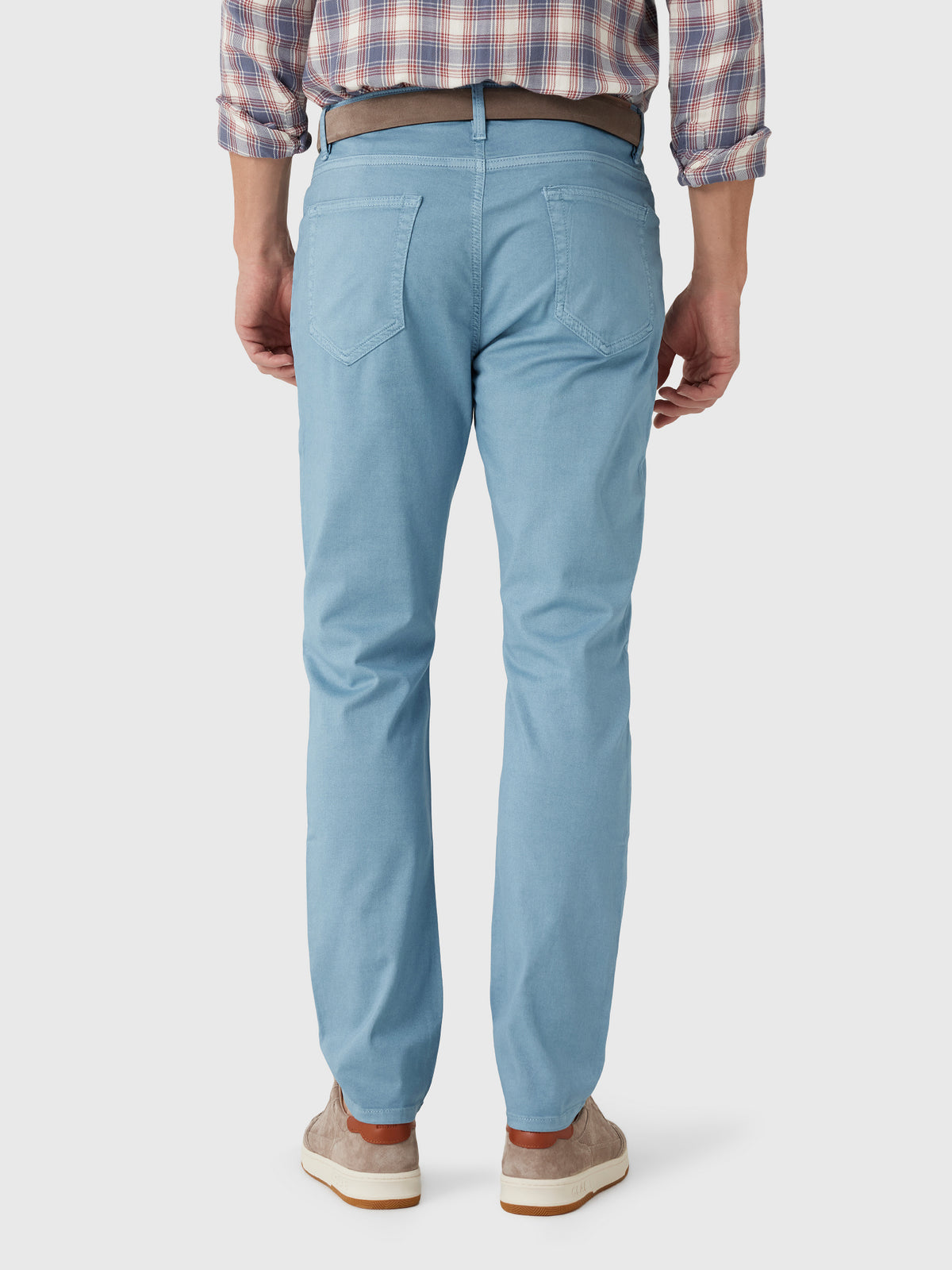 Johnnie-O Men's Carmel Sateen 5-Pocket Pant - Saint Bernard