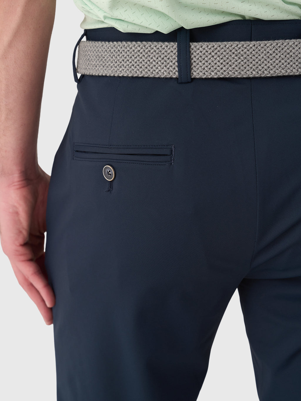 Johnnie-O Men's Hoffman Top Shelf Performance Stretch Knit Trouser - Saint Bernard