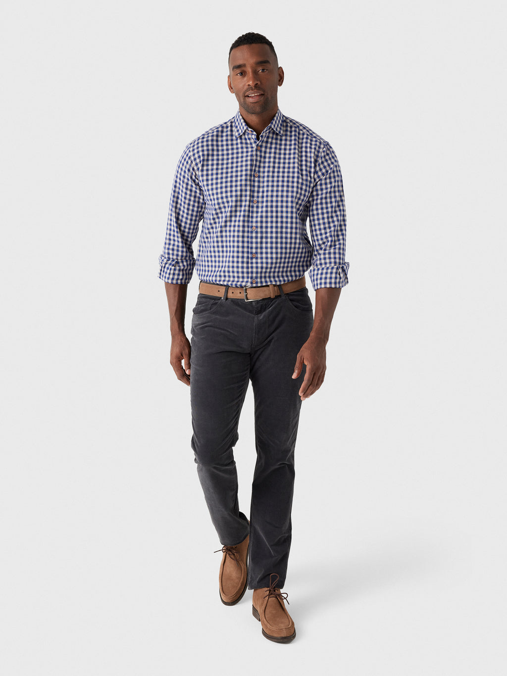 Johnnie-O Men's Hampton Garment-Dyed Corduroy Pant - Saint Bernard
