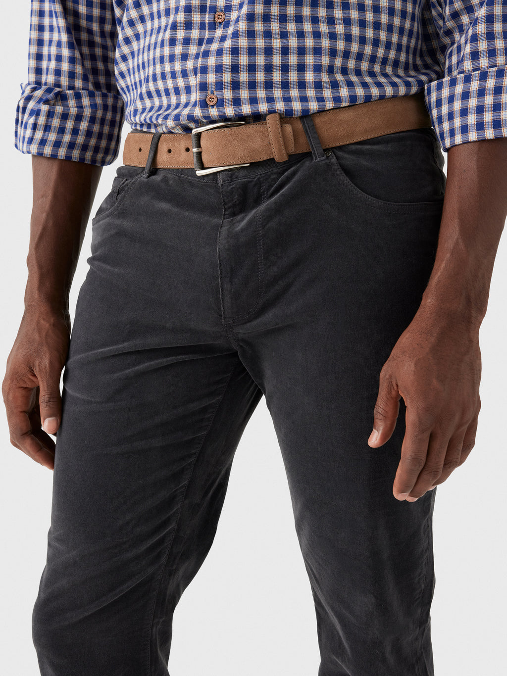 Johnnie-O Men's Hampton Garment-Dyed Corduroy Pant - Saint Bernard